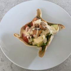 A picture of Salad Tortilla Bowl.
