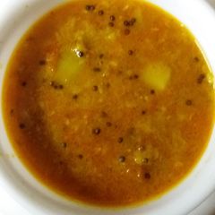 A picture of Sambhar.