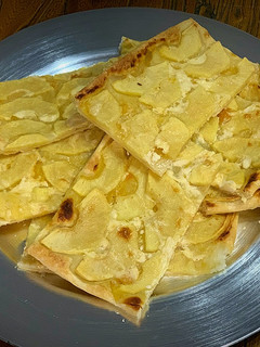 Una foto de Hojaldre con manzana