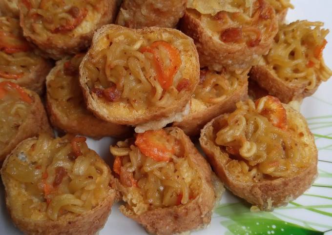 Cara Gampang Membuat Tahu Isi Indomie, Bikin Ngiler