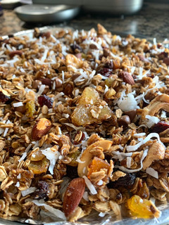 Una foto de Granola hecha en casa