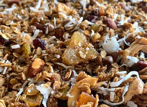 Una foto de Granola hecha en casa