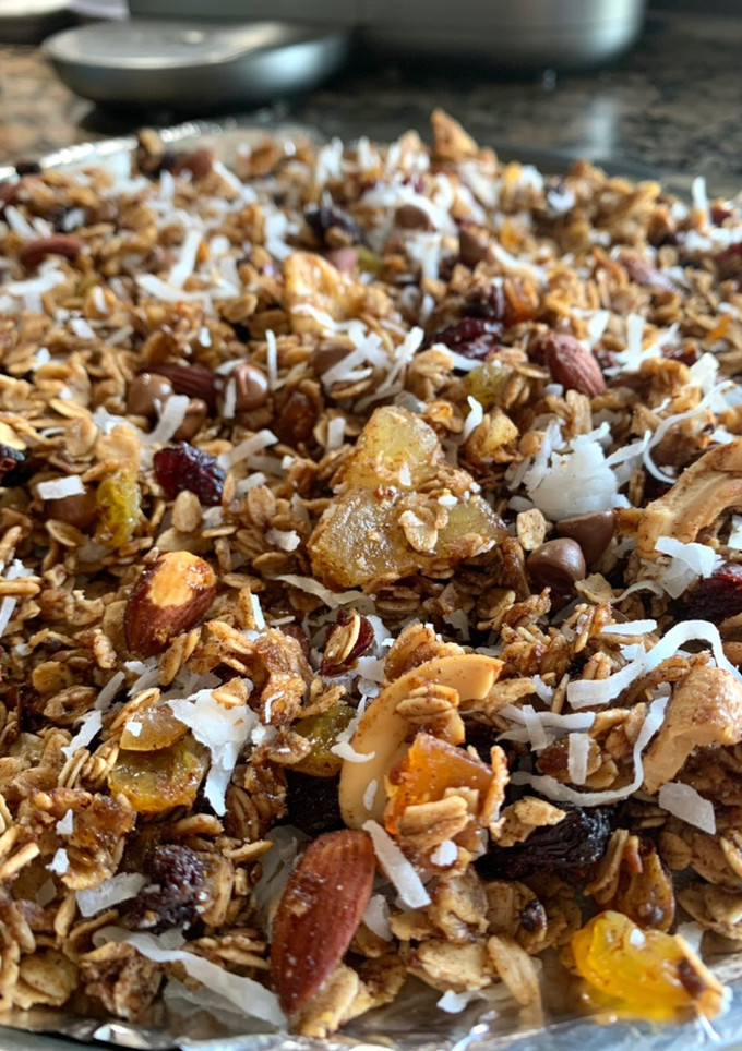 Una foto de Granola hecha en casa