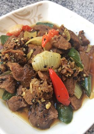 Foto resep Sapi Lada Hitam