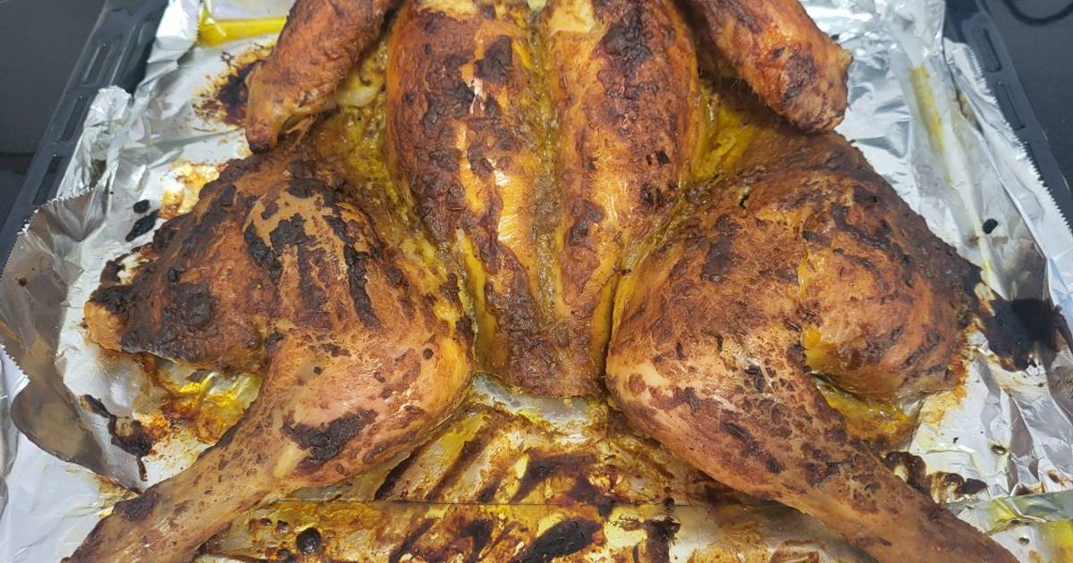 Pollo asado, al estilo spatchcock Receta de Becky- Cookpad Pollo asado, al estilo spatchcock Receta de Becky- Cookpad