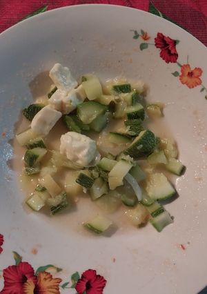Una foto de Calabaza blanca con queso