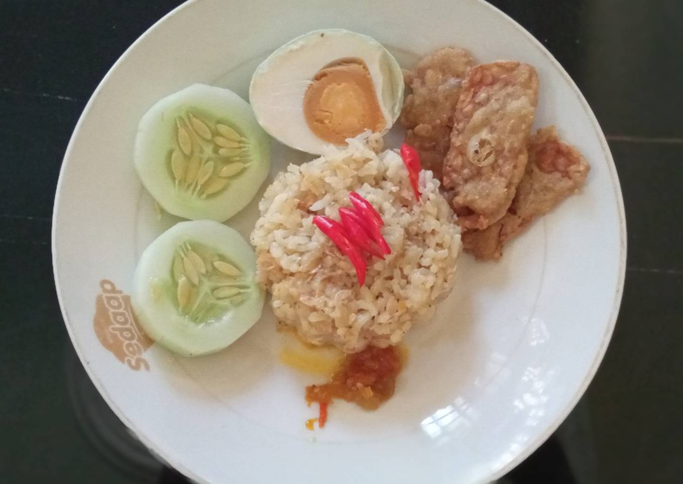 Nasi Liwet Udang Rebon Magic Com