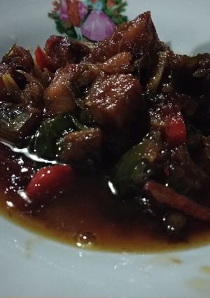 Foto resep Ikan telang asin masak asam