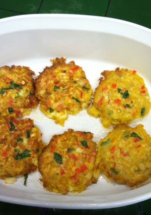 Una foto de Tortitas de surimi