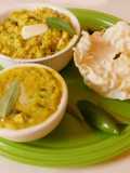 Parippu curry annam (dal curried rice)
