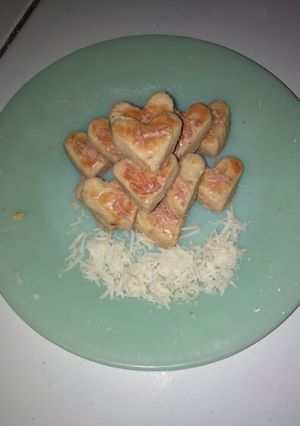 Foto resep Kastangel berbentuk hati