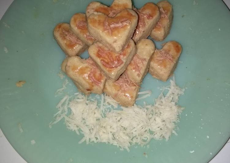 Kastangel berbentuk hati