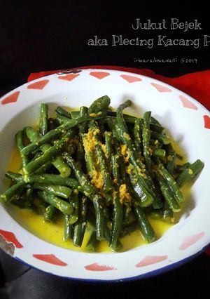 Foto resep Jukut Bejek/Plecing Kacang Panjang