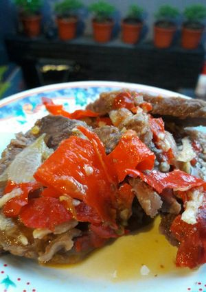 Foto resep Daging pedas asam#kitaberbagi