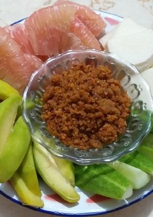 Foto resep Sambal rujak bangkok homemade