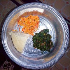 A picture of KundexSuchaxSaka + Eggs With Ugali 😋😋😋.
