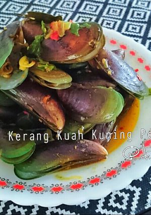 Foto resep Kerang Hijau Kuah Kuning Pedas