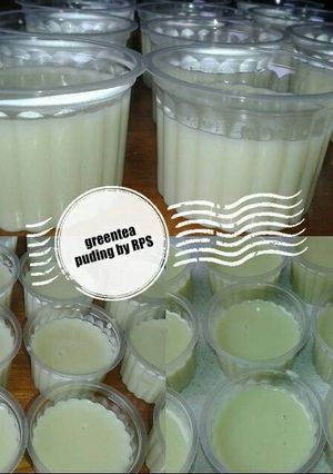 Foto resep Greentea puding by Rumah Puding Shakilla