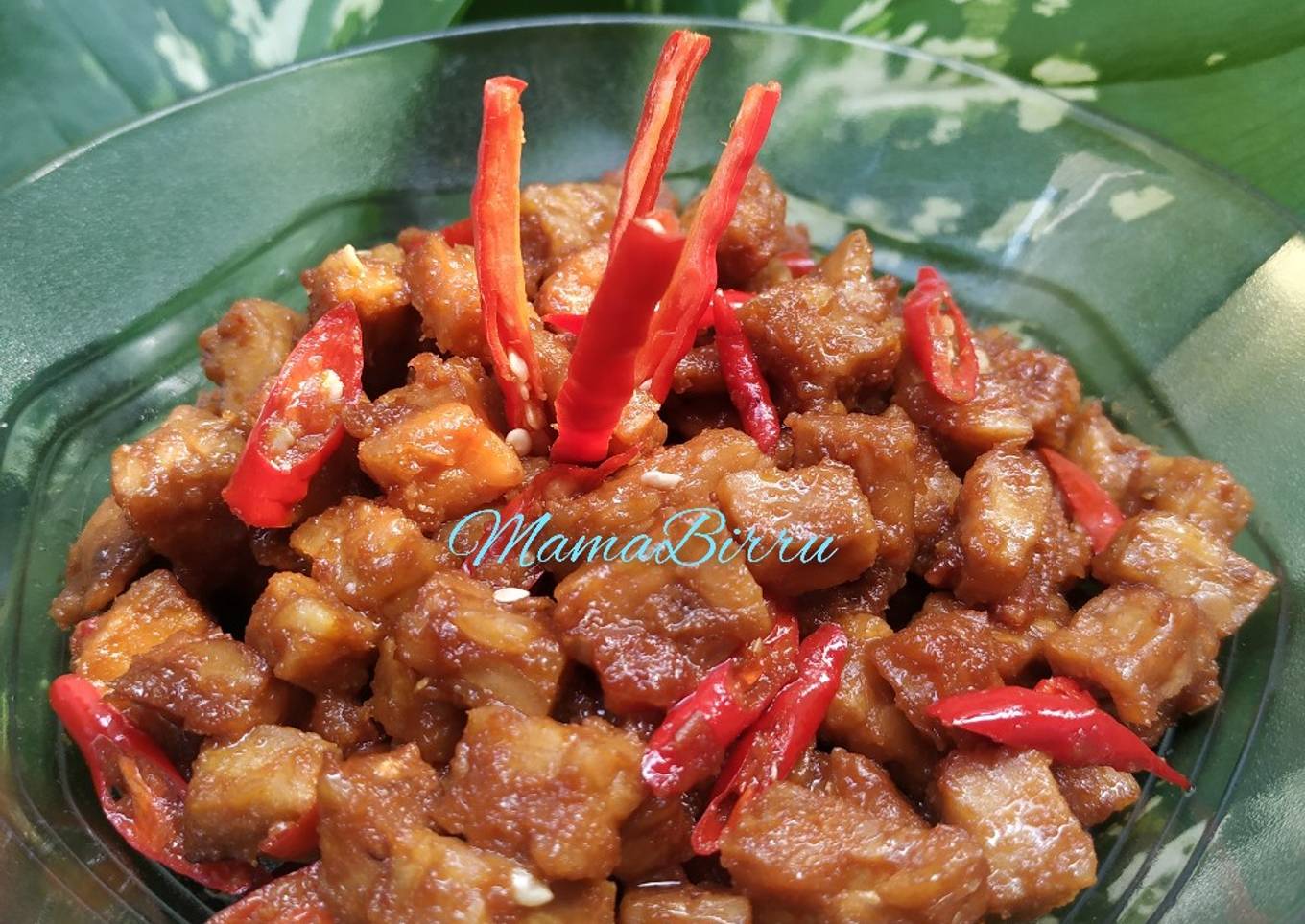 Tempe Orek Basah Mertua