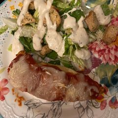 A picture of Pizza chicken.