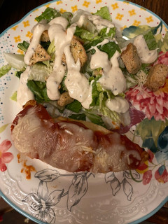 A picture of Pizza chicken.
