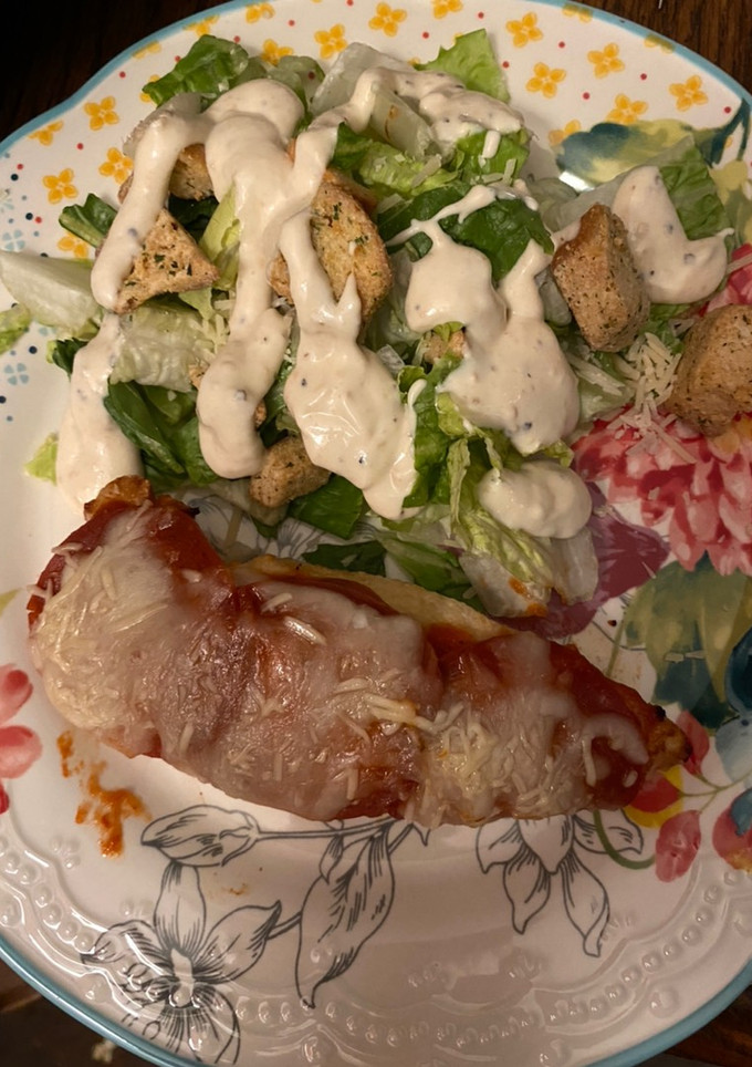 A picture of Pizza chicken.
