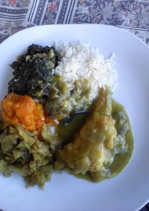A picture of Curry fish.