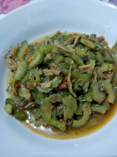 Foto resep Oseng pare teri