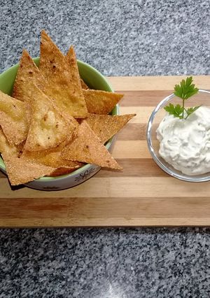 Una foto de Nachos caseritos