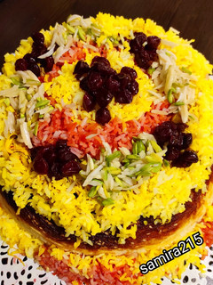 عکسی از دستور 🍒 آلبالو پلو 🍒