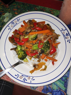 Una foto de Tallarines al wok
