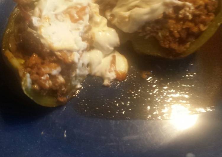 How To Use Stuffed green pepper taco with Parma chip