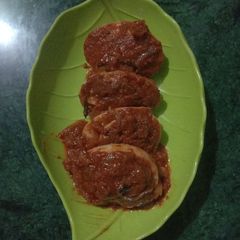 A picture of Egg ghee roast.
