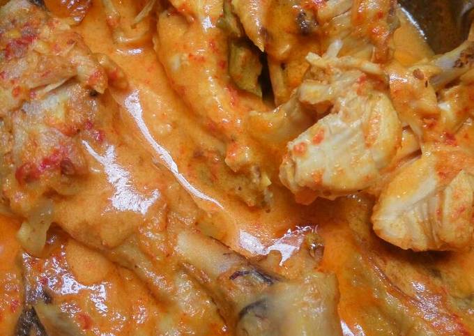 Gulai ayam padang versi simpel