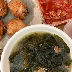 A picture of IBS friendly Kelp Soup.