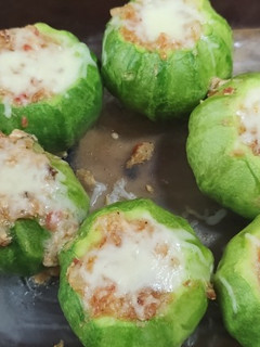 Una foto de Güicoyitos rellenos de pollo