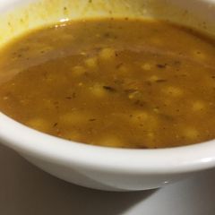 A picture of Boondi ki sabji.