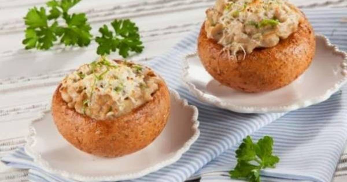 Курица В Булочке Рецепт С Фото