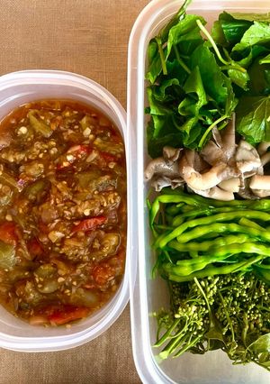 รูปของ น้ำพริกมะเขือส้ม🍅🌶️(ไม่ใส่ปลาร้า)