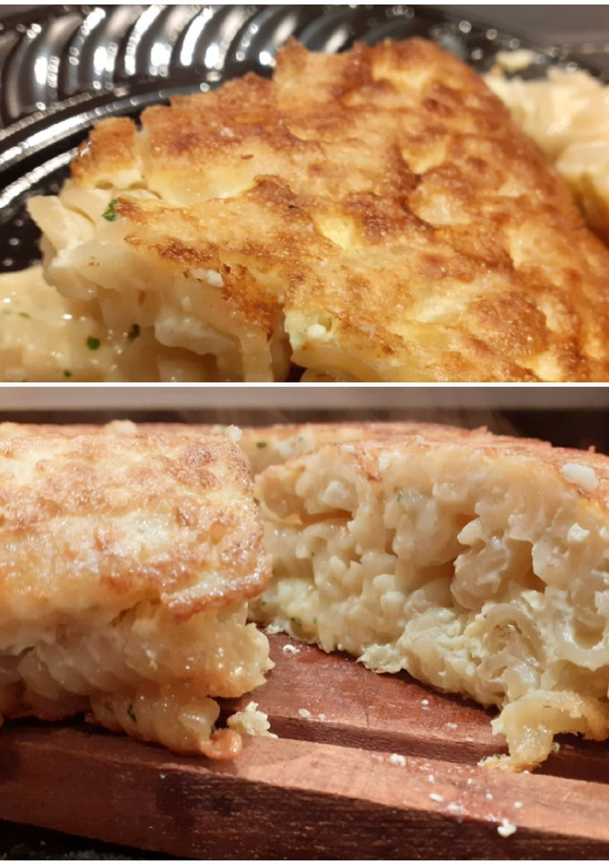 Una foto de Tortilla de fideos!!🍜🍜
