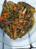 Ikan mas masak pammarasan (keluwek)