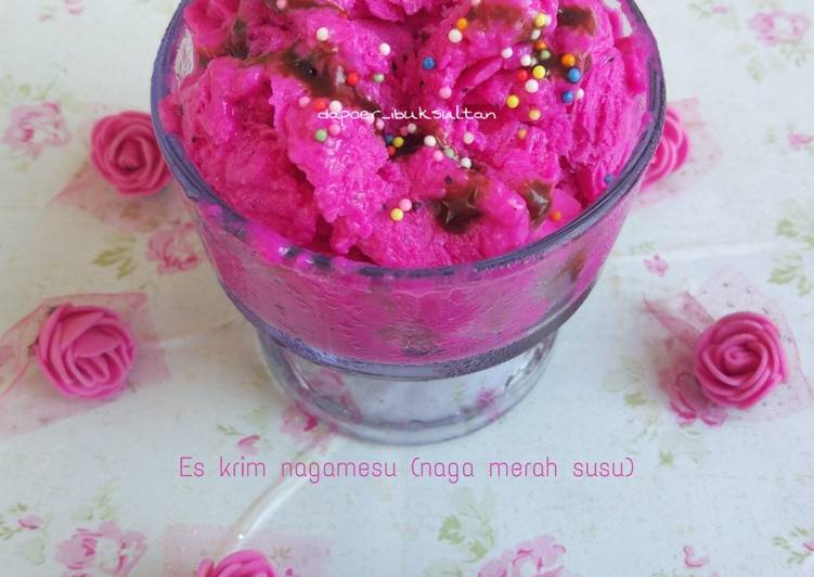 Es krim naga merah susu