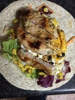 Una foto de Fajita de pechuga de pavo
