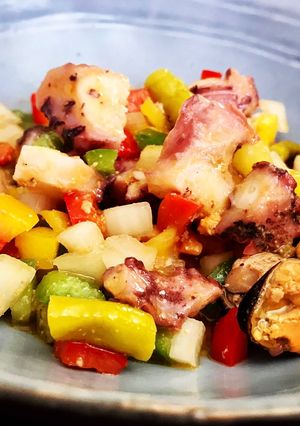 Una foto de Salpicón de marisco diferente!