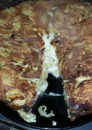 Una foto de Tortilla de papas con Queso