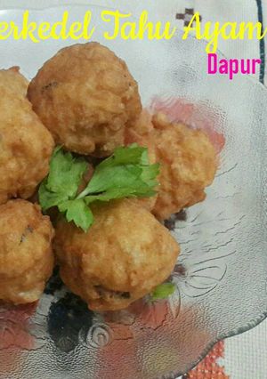 Foto resep Perkedel Tahu Ayam Cincang