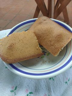 Una foto de Bizcocho de vainilla en navidad