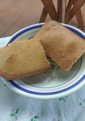 Una foto de Bizcocho de vainilla en navidad