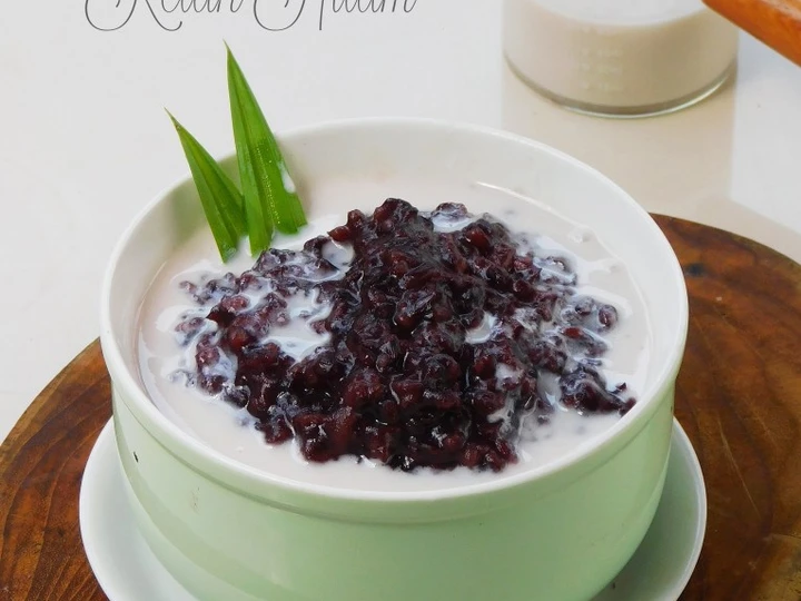 Langkah Gampang Menyiapkan Resep Bubur Ketan Hitam yang  Bikin Ketagihan Anti Ribet, Mantap