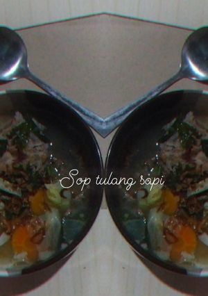 Foto resep Sop/sup tulang sapi
